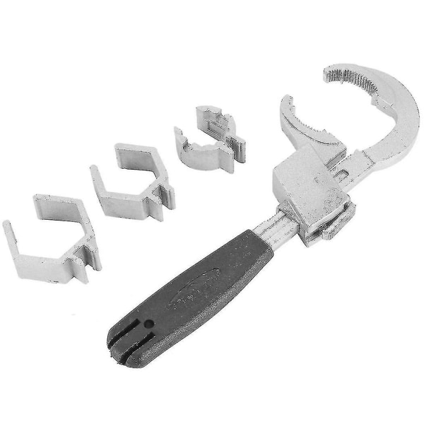 Universell justerbar dubbeländad skiftnyckel - Multifunktionell justerbar skiftnyckel för VVS-reparation