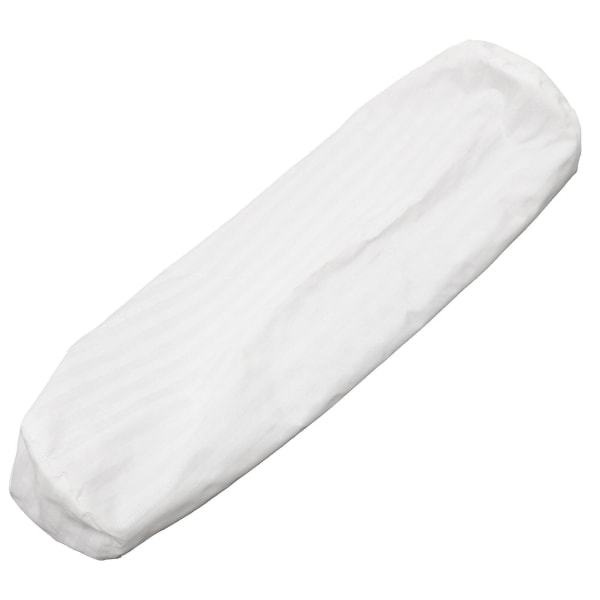 Cylinderformat Kuddfodral Cylinder Kuddfodral Midja Nackkudde Skydd Kontor Hem Vit 60X25CM Vit 60X25CM