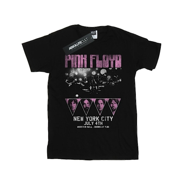 Pink Floyd Jente Tour NYC Bomulls T-skjorte 7-8 år Svart Black 7-8 År