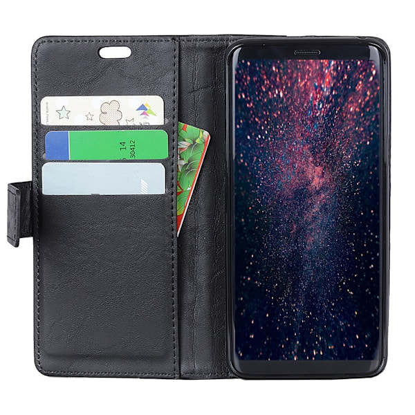 Sony Xperia 10 Plus - Retro Pung Etui - Sort Sort Sort