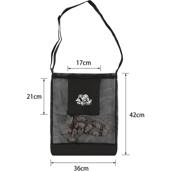 Crate Morel Soppjaktveske, Nettpose, Soppkurv, Høstepose, Sammenleggbar Fruktsamlingspose For Apron