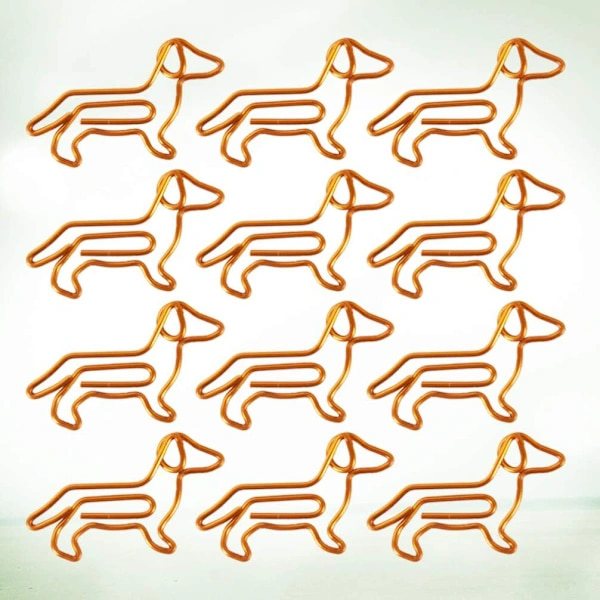 50 st Gem av papper, djurformade taxbokmärken (orange)[co]