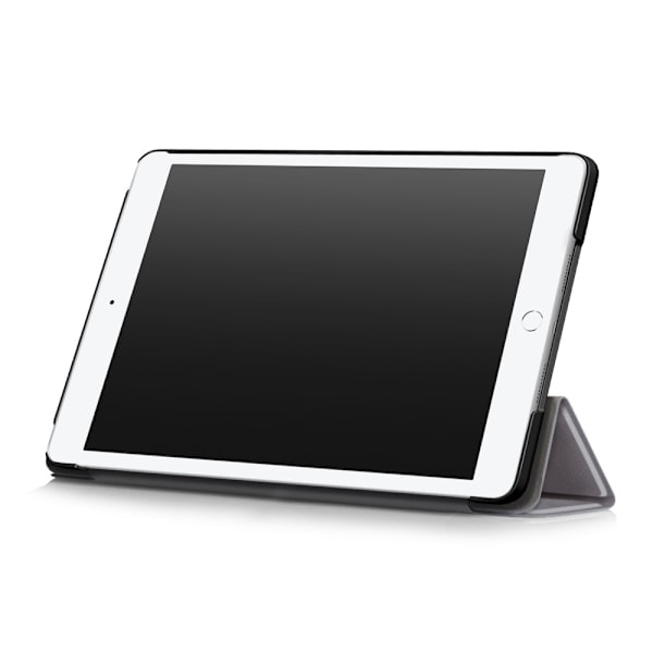 iPad 10.2 2019/2020/2021, iPad Air 10.5, Pro 10.5 Fodral Tri-Fold Grå Grey Grå
