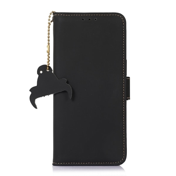 Xiaomi 13 Lite 5G Etui RFID Ægte Læder Sort