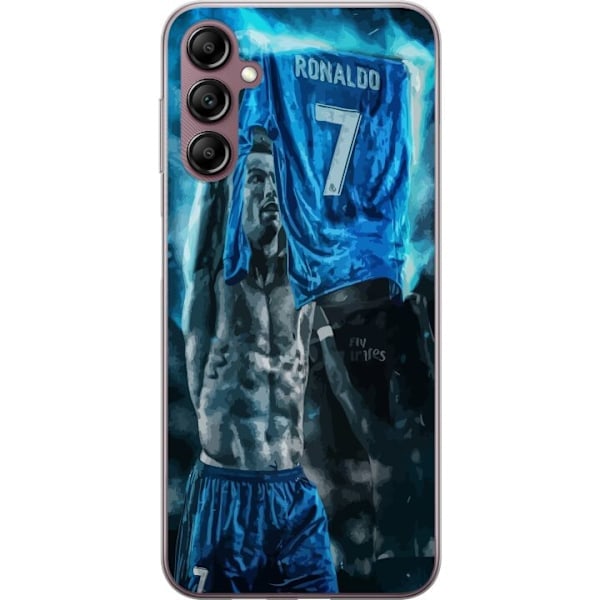 Samsung Galaxy A14 5G Transparent Skal Ronaldo