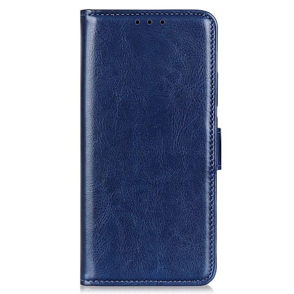 Motorola Moto G84 5G Kotelo Crazy Horse Nahka Sininen