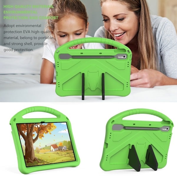 Lenovo Tab P11 Pro Gen 2 Skal EVA Stöttåligt för Barn Grön