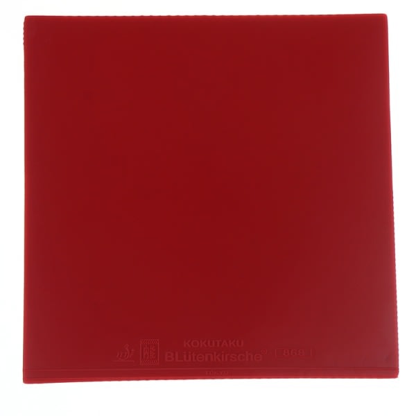 KOKUTAKU I Original Bordtennisracket Gummi Ping Pong Svamp Rød one size
