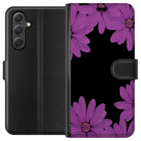 Samsung Galaxy A05s Pung Etui Blomsterverk