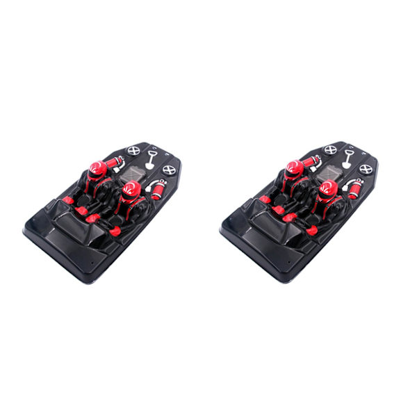 2x Rc-auton sisustuksen koristelu 104009-1967 104009 1/10 Rc-auton varaosien päivitystarvikkeisiin