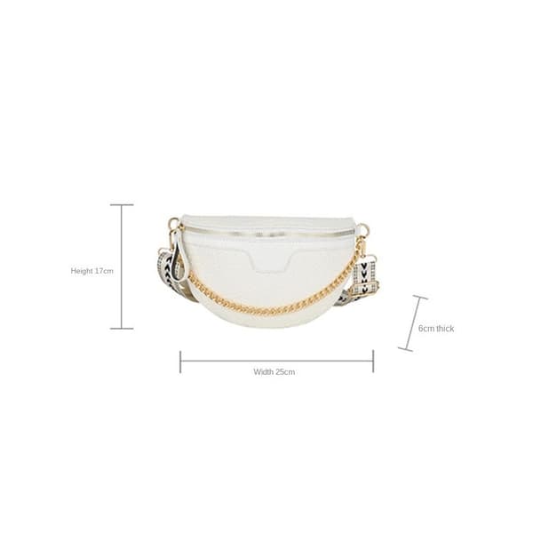 Damkedja Fanny Pack Midjeväska SVART