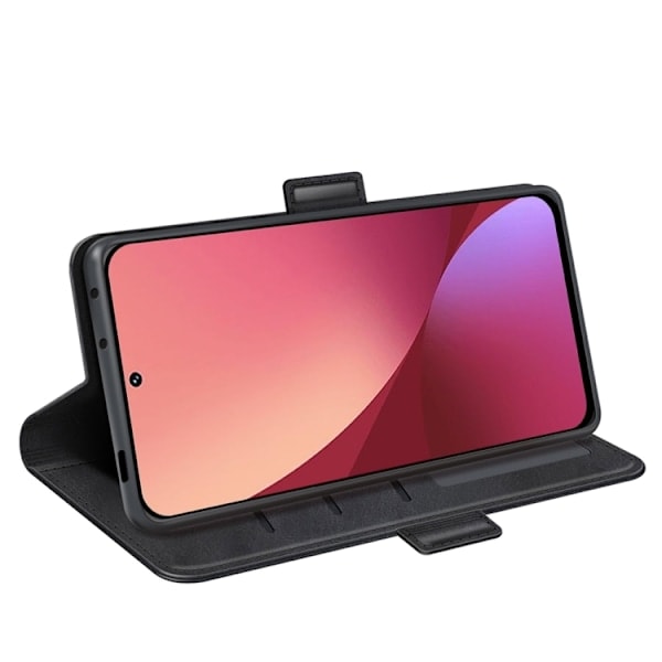 Xiaomi 12 Pro Kotelo Magneettisuljenta Musta