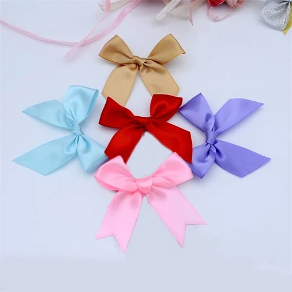 50 ST Satinbåndsløyfer ROSA Rosa[CO]