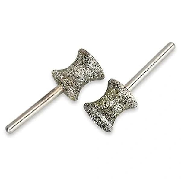 2-pakning Diamant Hund Negl Slipebits For Roterende Verktøy Passer for Dremel[CO]