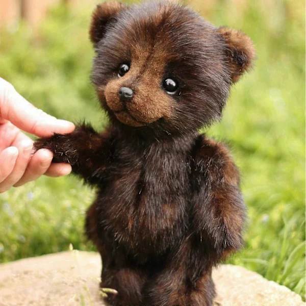 Newly Arrived Handmade Alpaca Wool Plush Teddy Bear - Fully Jointed And Super Soft