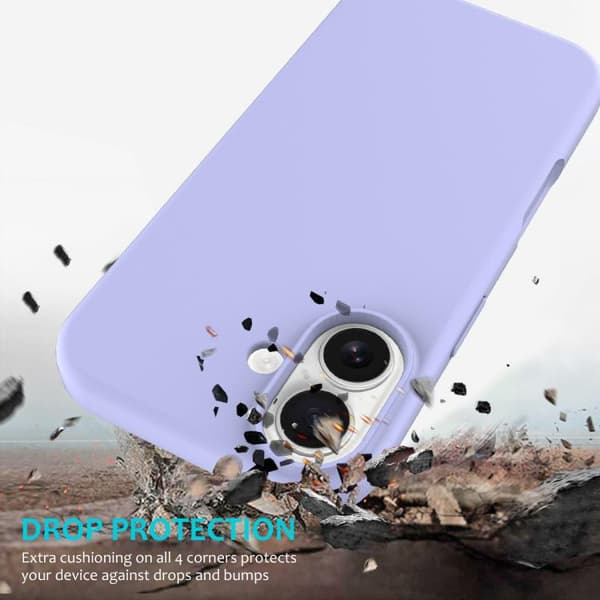 iPhone 17 Deksel - Ensfarget Silikon