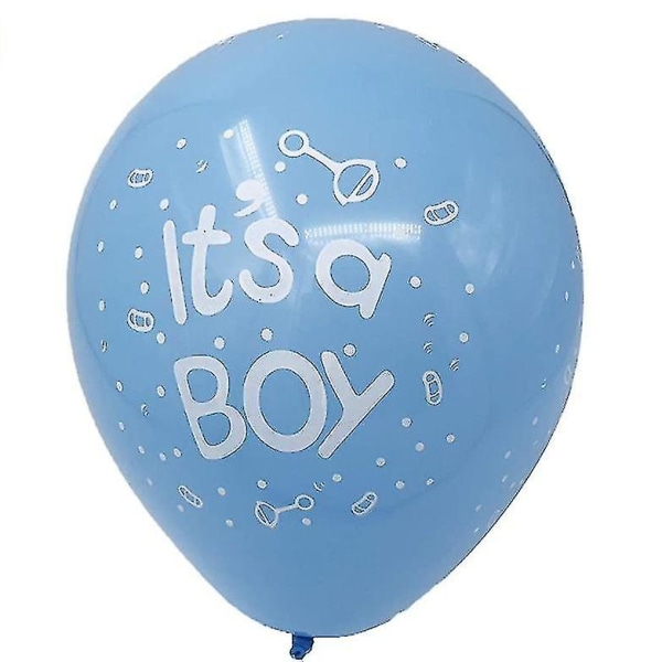 12 Inch Latex Balloon Baby Shower Party Decoration It's A Boy / It's A Girl