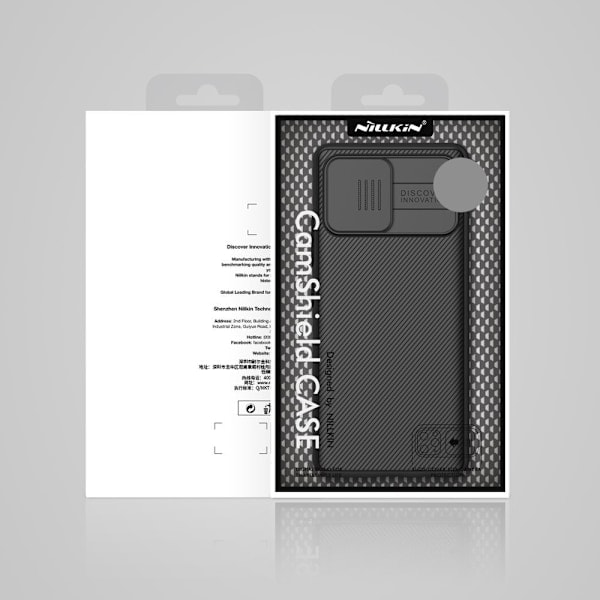 Samsung Galaxy A42 - NILLKIN CamShield Pro Skal - Svart Svart