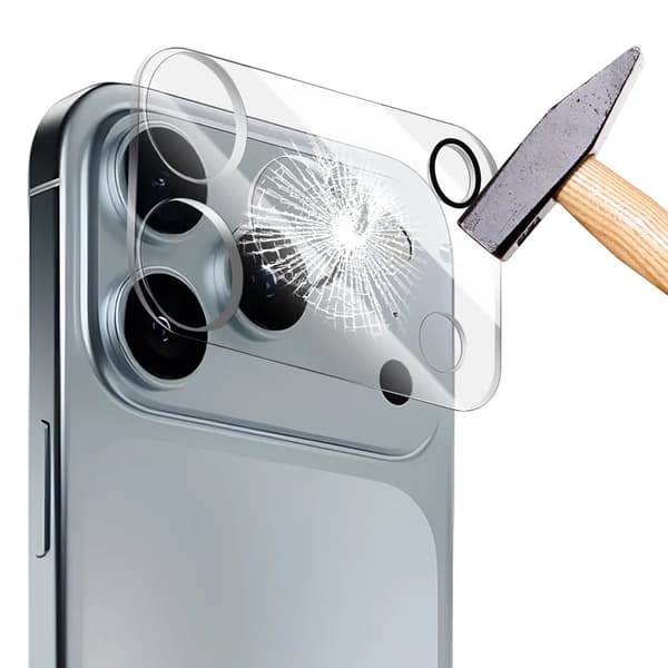 iPhone 17 Pro Suojalinssi 3-pakkaus Läpinäkyvä & Joustava