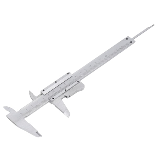 Vernier Caliper Calipers Measuring Tool Micrometer Carbon Steel Inch/Metric Range Dual Reading Scale Professional High Accuracy