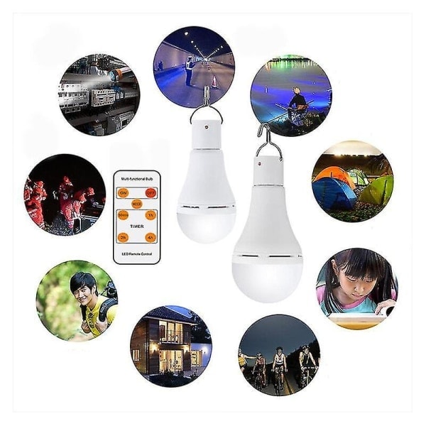 USB Rechargeable Lamp with Remote Control 7W