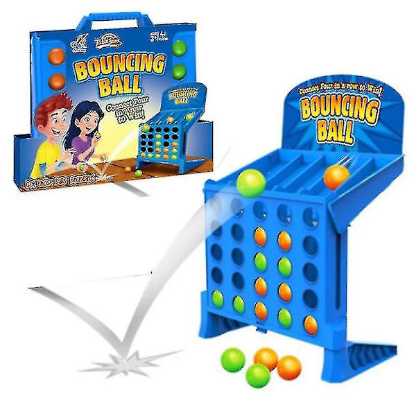 Klassiskt 4-i-rad-spel med 4 rader, pedagogisk leksak, interaktivt flerspelarspel för föräldrar och barn TA
