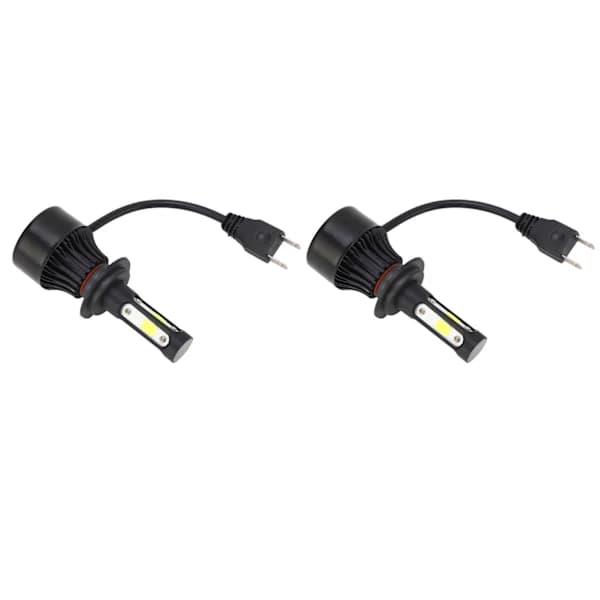 2 stk Bilfrontlykter Universal H7-kontakt LED-frontlyspære Fjernlys Sterkt frontlys[CO]