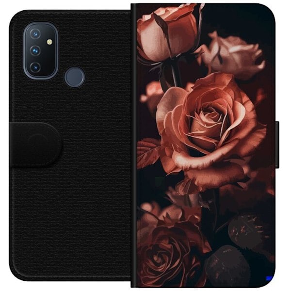 OnePlus Nord N100 Lompakkokotelo Kukat