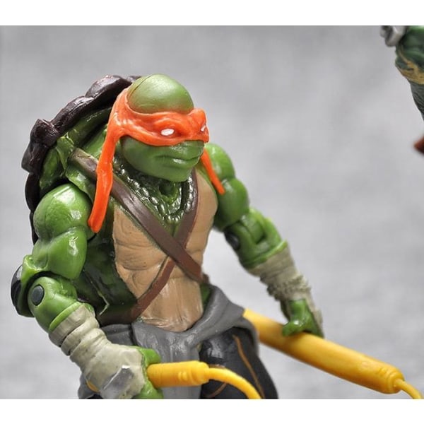 4 kpl Teenage Mutant Ninja Turtles - 12 cm - Uusi malli zdq