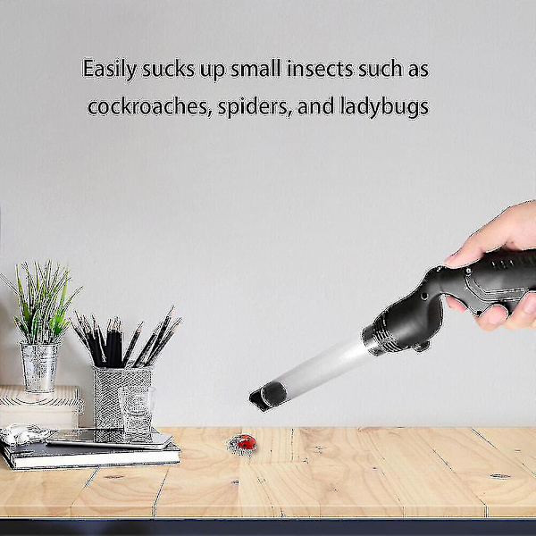 Bug Spider Fly Pest Insect Catcher Trap Humane Vac Led Lighting No Kill Portable,vacuum Bug Catcher Spider And Insect Catcher Trap With Led Light, Bug