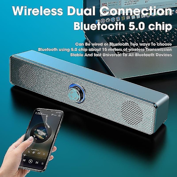 Pc-äänipalkit langalliset ja langattomat Bluetooth-kaiuttimet Usb-kaiuttimet (hy)
