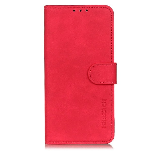 OnePlus Nord 2 5G - KHAZNEH Retro Læder Etui - Rød