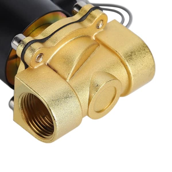 Elektrisk mässingsmagnetventil, känslig respons, normalt stängd luftventil för automationsutrustning AC220V[co]