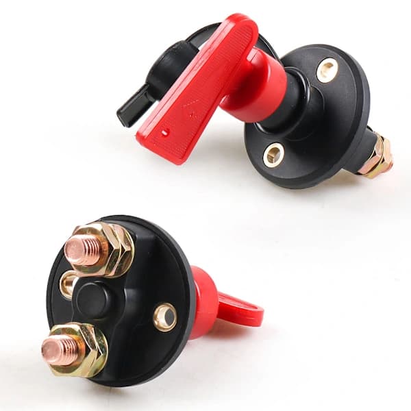 Ampere Batteriisolator, Isolator Slår Av Strømmen Hovedbatteriisolator - Fire Hull (Én Pakke)[co]