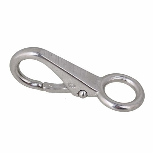 Rustfritt stål båtklips krok fast øyekrok lenke klips båtfender kroker, karabinkroker for bøtte, camping og fotturer