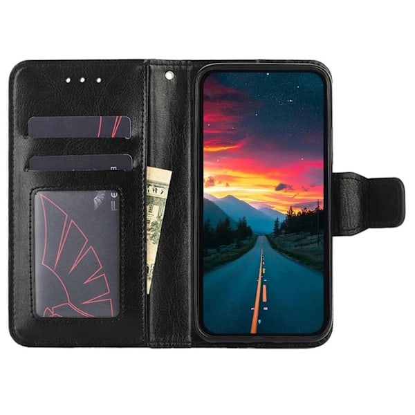 Samsung Galaxy S23 Plus Læder Etui Sort