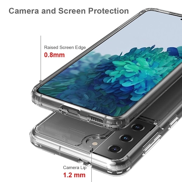 Samsung Galaxy S21 - Krystall Akryl/TPU Skall