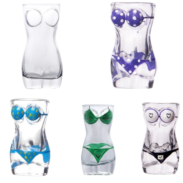 700 ml glaskopp, universal penis shotglas, multifunktionsmugg, högkvalitativt glas penis ölglas för bartävlingsfestkväll D
