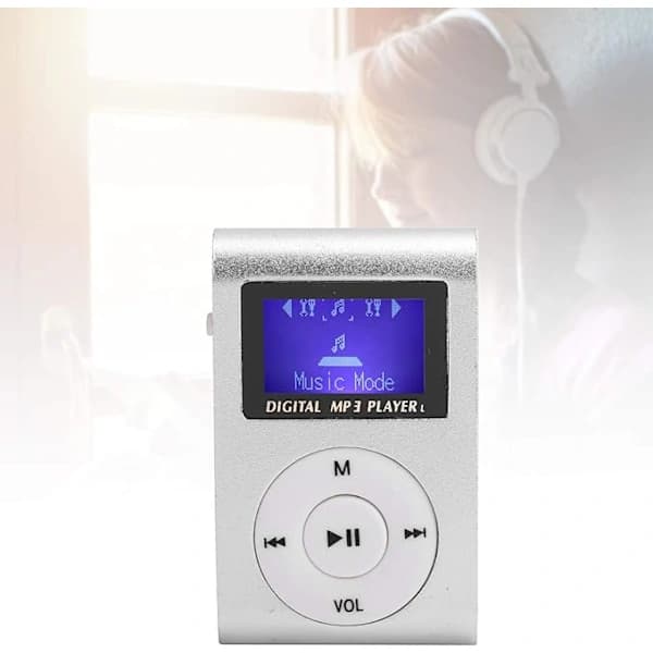 Kannettava Mini MP3-soitin urheiluun selkäklipsillä[CO]