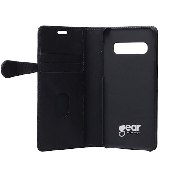 Buffalo Samsung Galaxy S10 Plus Etui 2i1 Ægte Læder Sort