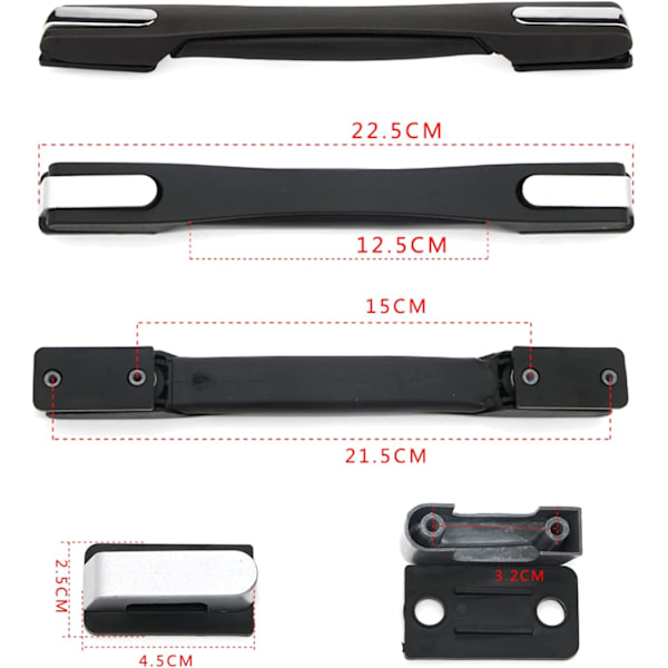 2 Pieces Suitcase Replacement Handle, Suitcase Handle Replacement