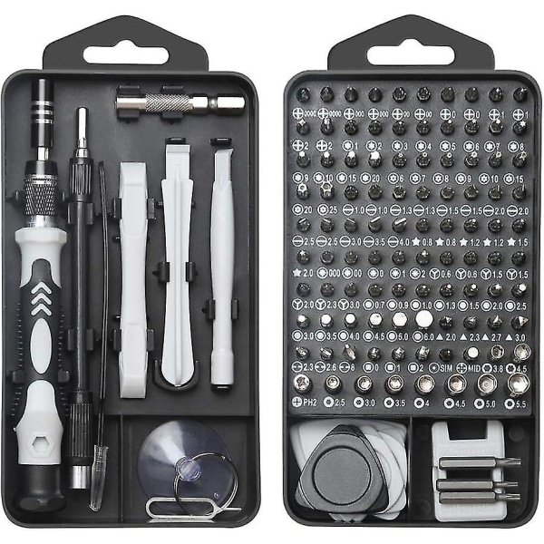 Precision Bit Set, 122 In 1 Mini Precision Screwdriver Set, Portable Repair Kit For Computer/Laptop/