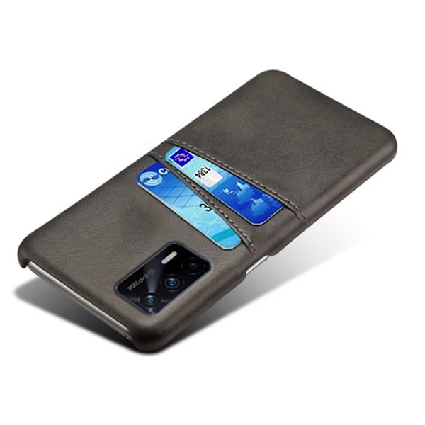 Realme GT 5G - KSQ Cover Med Kortlomme - Sort