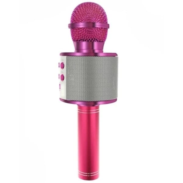 Karaokemikrofon med högtalare / Karaoke med mikrofon - Bluetooth Rosa[co]