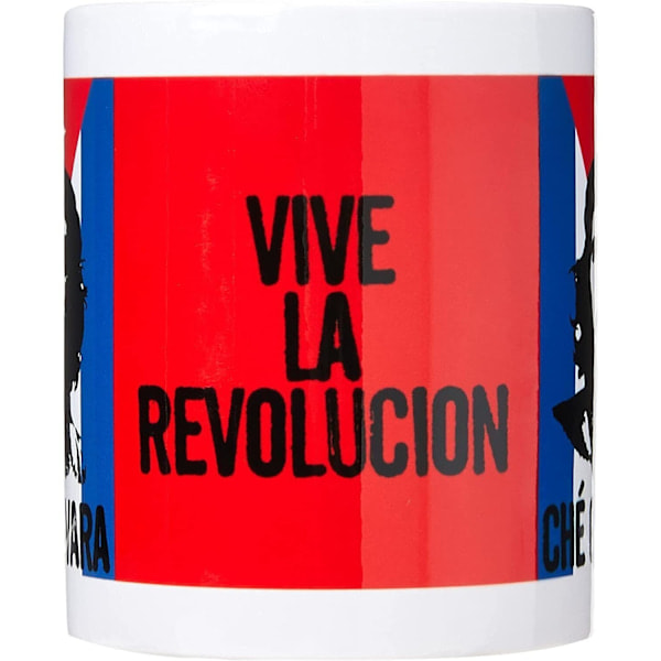 Che Guevara Revolucion Krus Én Størrelse Hvid/Rød/Blå White/Red/Blue One Size