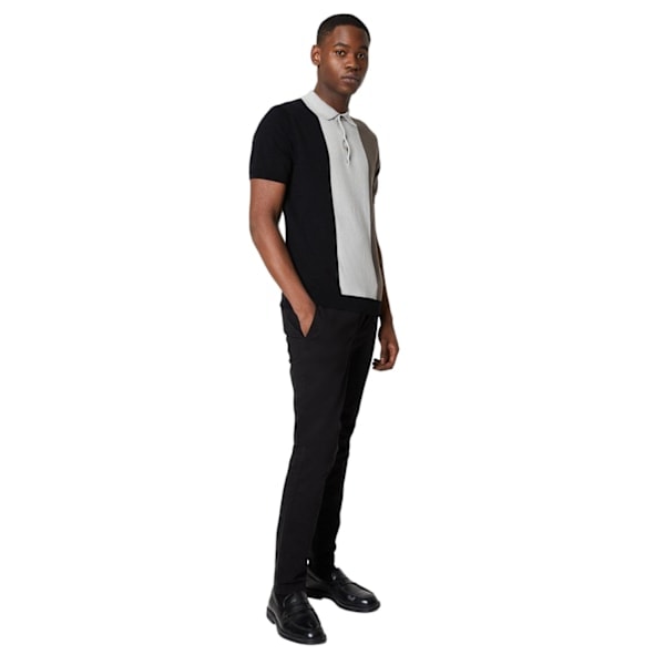 Burton Miesten Colour Block Neulottu Poolopaita S Musta Black S