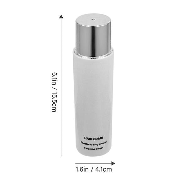 Infällbar liten hårborste Styling Rullborste Kvinnor Hår Föntorkningsborste Vit 15.5X4.1CM Vit 15.5X4.1CM