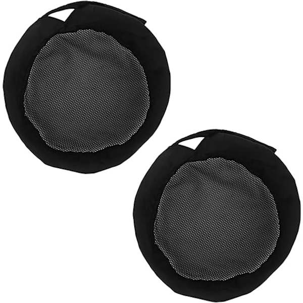 2 stk. Unisex kokkehue Madservering Sort kokkehue Justerbar