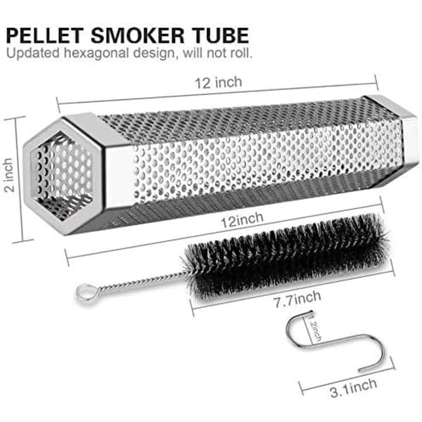 Grillrøyker, Perforert Rustfritt Stål BBQ, Røykgenerator[co]
