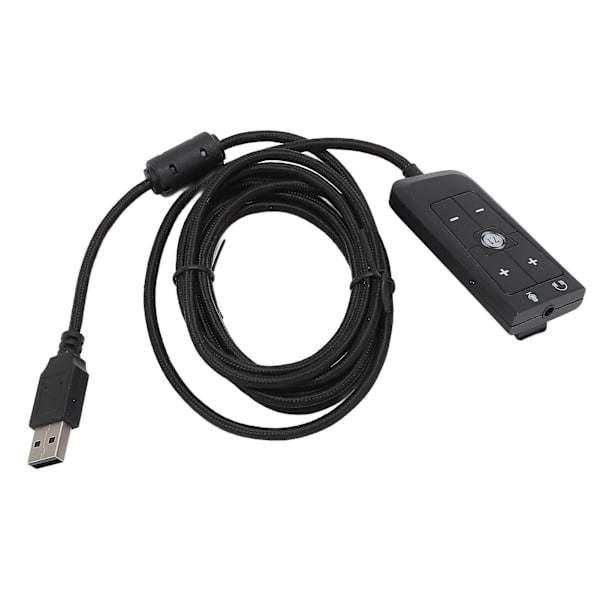 USB - 3,5 mm:n Jack Äänikorttisovitin Kuuloke- ja Mikrofoniliitännöillä Kingston HyperX Cloud II:lle